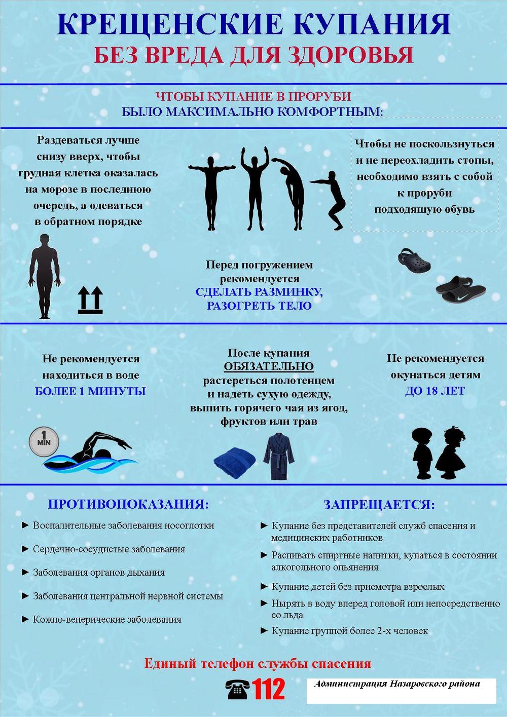 Крещенские купания: как окунуться в ледяную воду без вреда для здоровья?.